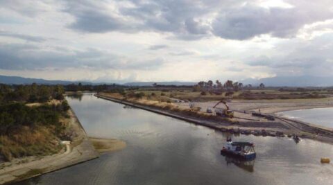 Ripristino della sezione idraulica del Canale “Stombi”